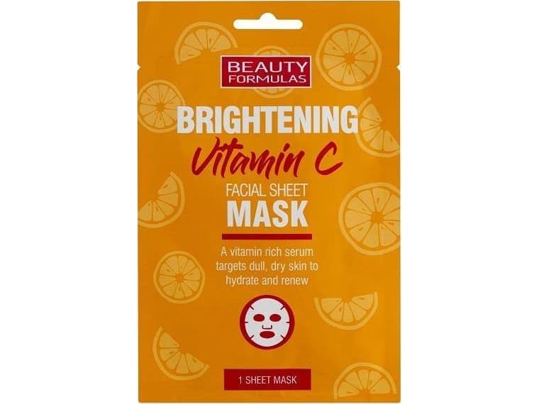 Beauty Formulas Beauty Formulas Brightening Vitamin C brightening face mask with vitamin C | FREE DELIVERY FROM 250 PLN