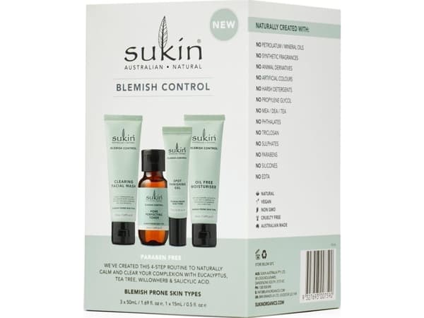 Sukin Blemish Control set