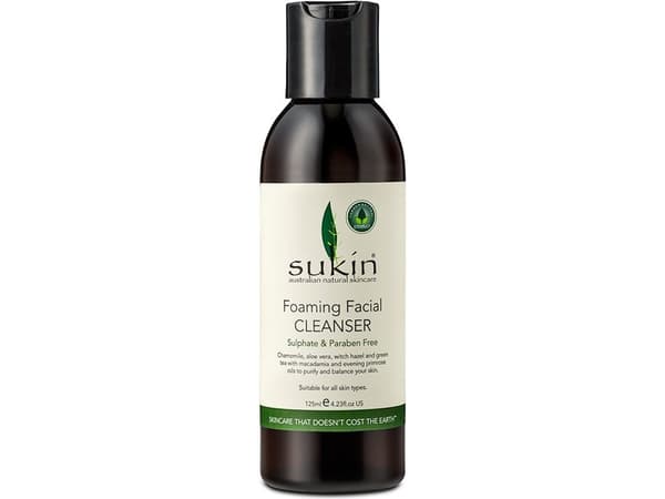 Sukin Foaming Facial Cleanser Cleansing face wash gel 125ml