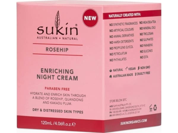 Sukin Rosehip Nourishing Face Cream 120ml