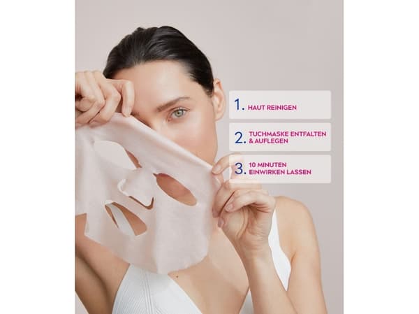 NIVEA_Rose Touch Hydrating Sheet Mask intensely moisturizing mask with organic rose water in a sheet for all skin types 1pc
