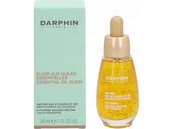 Darphin Darphin, Essential Oil Elixir - 8-Flower Golden Nectar, Non-Comedogenic, Nourishes & Smooths, Morning & Night, Oil, For Face & Neck, 30 ml Fo