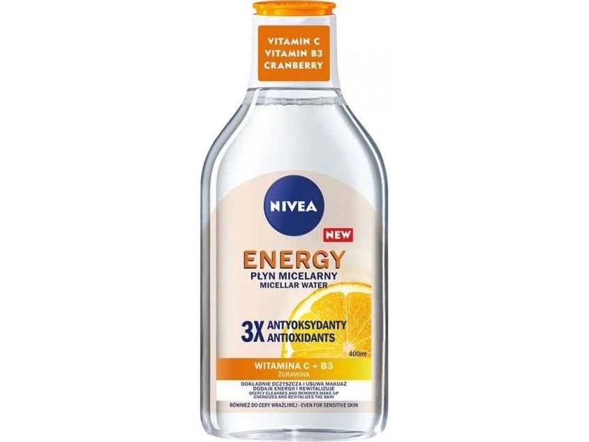 Nivea Nivea Energy micellar water with 3 antioxidants 400ml | FREE DELIVERY FROM 250 PLN
