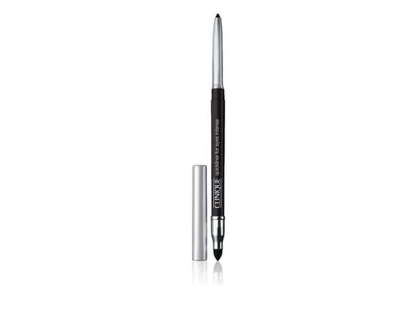 Clinique Quickliner For Eyes Intense, Kräm, Svart, Intense Ebony, Penna, Kvinna, Utjämnande