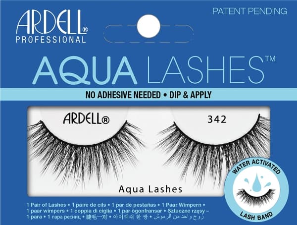 Ardell Ardell Aqua Lashes Artificial Eyelashes 1pc Black