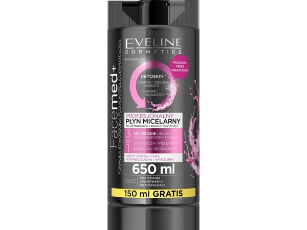 EVELINE*FACEMED Liquid 650ml micel.professional
