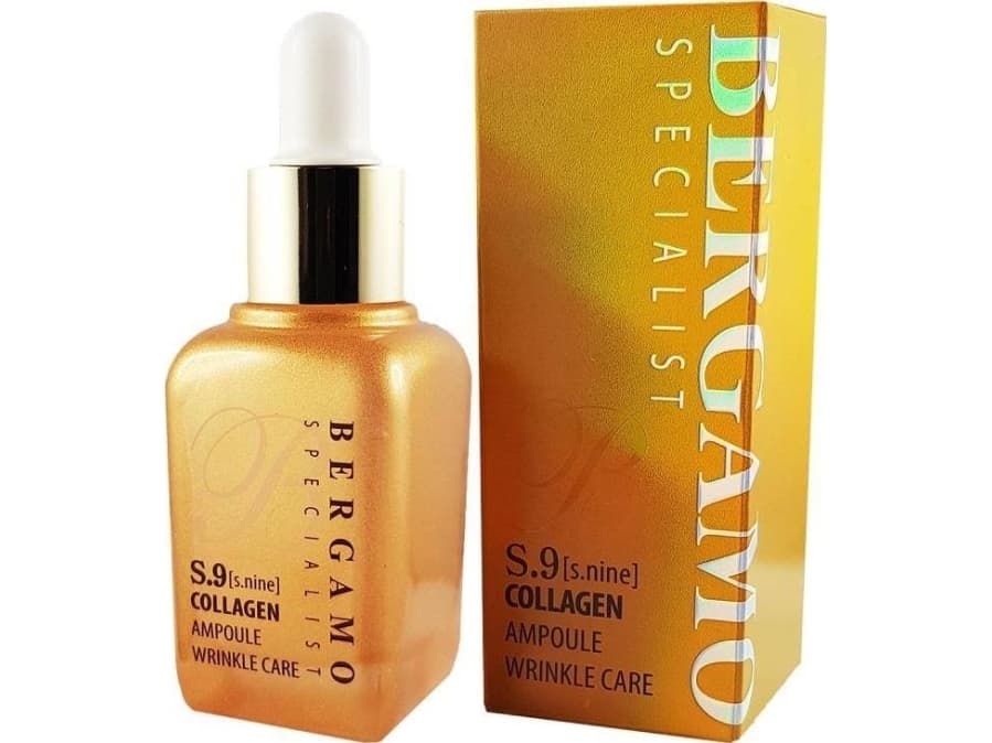 Bergamo Specialist S.9 Collagen Wrinkle Care anti-wrinkle face serum with collagen 30ml