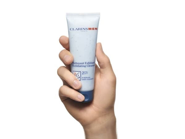 CLARINS MEN EXFOLIATING CLEANSER 2IN1 DEEP CLEANSING 125ML