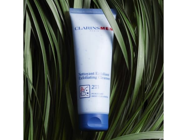 CLARINS MEN EXFOLIATING CLEANSER 2IN1 DEEP CLEANSING 125ML