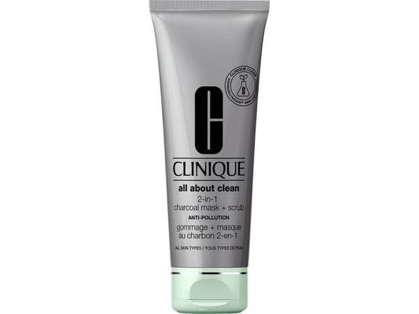 CLINIQUE ALL ABOUT CLEAN 2 IN 1 CHARCOAL MASK + SCRUB 100ML
