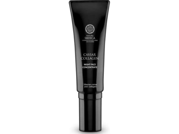 Natura Siberica Caviar Collagen Night face concentrate against first signs of aging, 30 ml