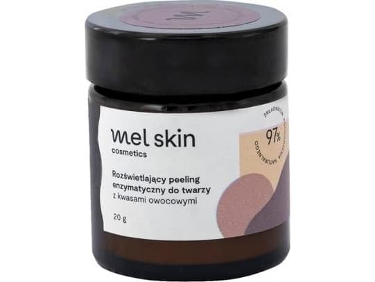 Mel Skin MEL SKIN_ Illuminating enzyme face peeling with fruit acids for dull skin 20g