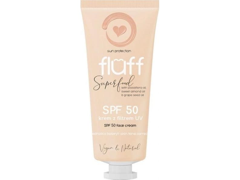 Fluff FLUFF_Super Food Face Cream SPF50 cream balancing the skin tone 50ml