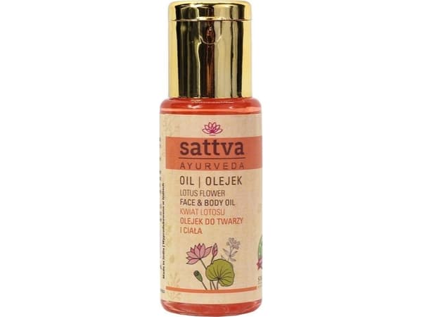 SATTVA_Ayurveda moisturizing face and body oil Lotus Flower 50ml