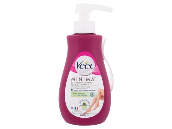 Veet Minima Kosteuttava karvanpoistovoide kuivalle iholle 400ml