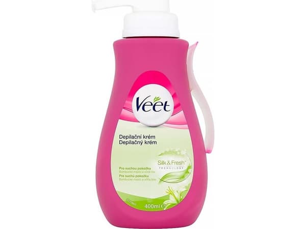 Veet Minima återfuktande hårborttagningskräm för torr hud 400 ml