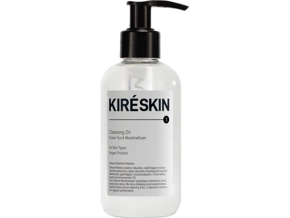 KireSkin KIRE SKIN_Cleansing Oil vegan cleansing oil for makeup removal Green Tea & Almond Oil 200ml