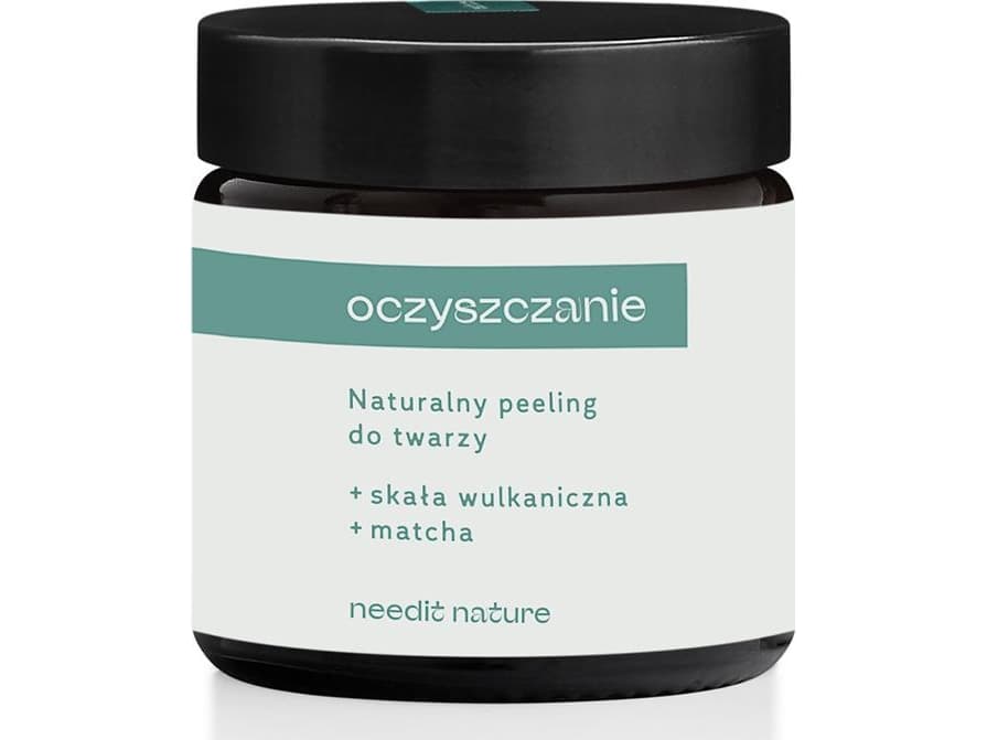Needit nature Natural face scrub Matcha volcanic rock 60 ml
