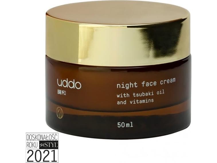 Uddo UDDO_Night Face Cream face cream with vitamins and Tsubaki oil for the night 50ml