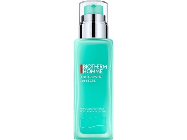 BIOTHERM HOMME AQUAPOWER SPF14 GEL MOISTURIZING & PROTECTING 75ML