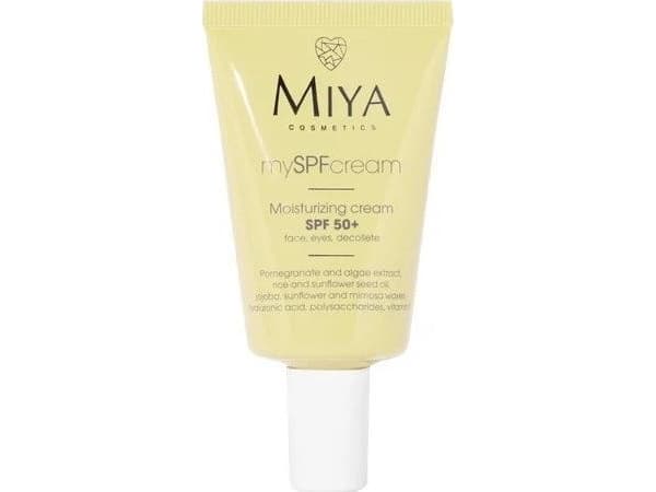 MIYA_My SPF Cream SPF50+ moisturizing cream for face, eyes and décolleté 40ml