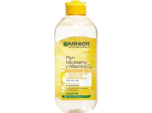Garnier GARNIER_Skin Naturals Micellar Lotion Cg-vitamiinilla tylsälle ja väsyneelle iholle 400ml