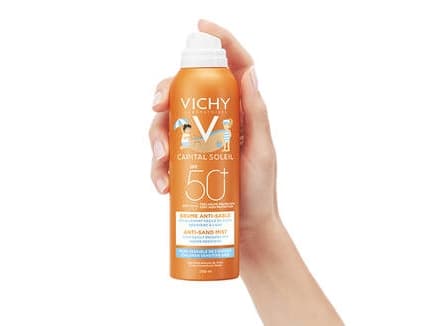 Tanning mist for children SPF50 Ideal Soleil (Anti-Sand Mist for Children) 200 ml