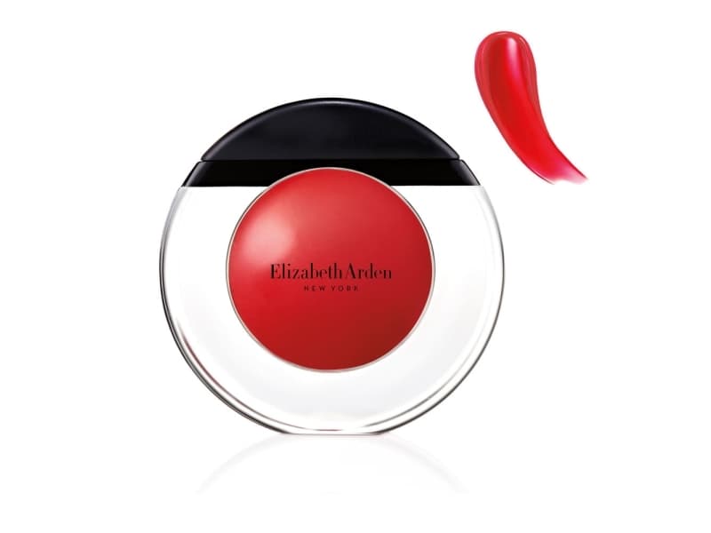 Elizabeth Arden Tropical Escape Sheer Kiss Lip Oils, Röd, Unisex, Alla hudtyper, Fuktgivande, Rejuvenate Red, POLYBUTENE, MINERAL OIL/PARAFFINUM LIQU