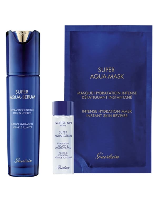 Guerlain Super Aqua-Serum, Kvinna, Alla hudtyper, Ansiktsvatten, Ansiktsmask, Ansiktsserum, 180 ml, 15 ml, 50 ml