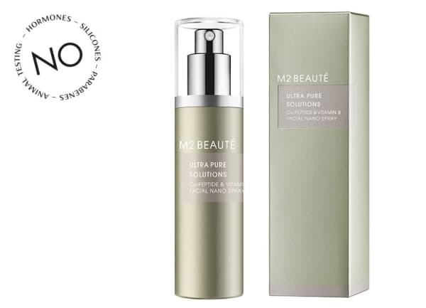 M2 Beauté Ultra Pure Solutions Cu-Peptide & Vitamin B Facial Nano Spray 75 ml
