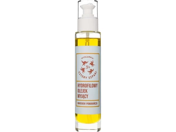 Mydlarnia Trzy Szpaki Trzy Szpaki Hydrofil renseolje - gulrot og appelsin - 100 ml