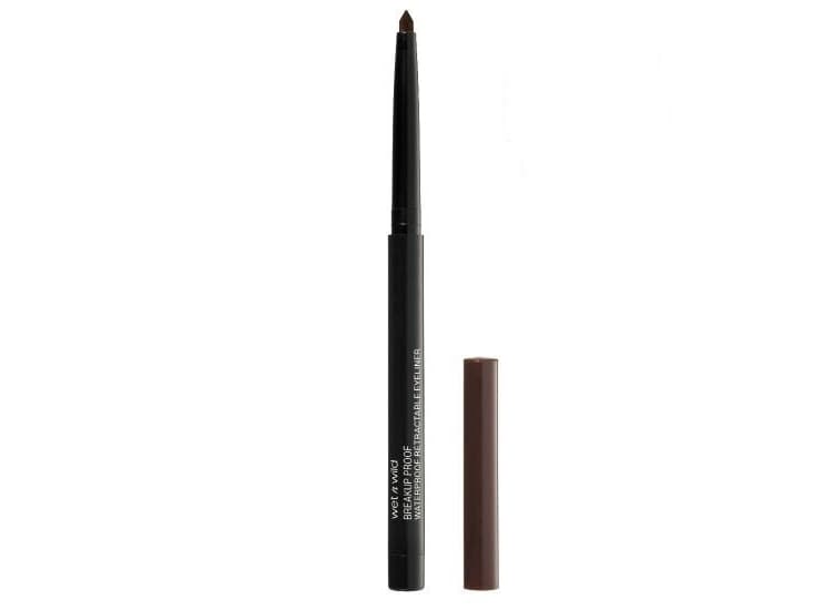 wet n wild Mega Last Breakup-Proof Retractable, Kohl, Brun, Black Brown, Penna, 16 h, Synthetic Wax, Isododecane, Trimethylsiloxysilicate, Phenylprop