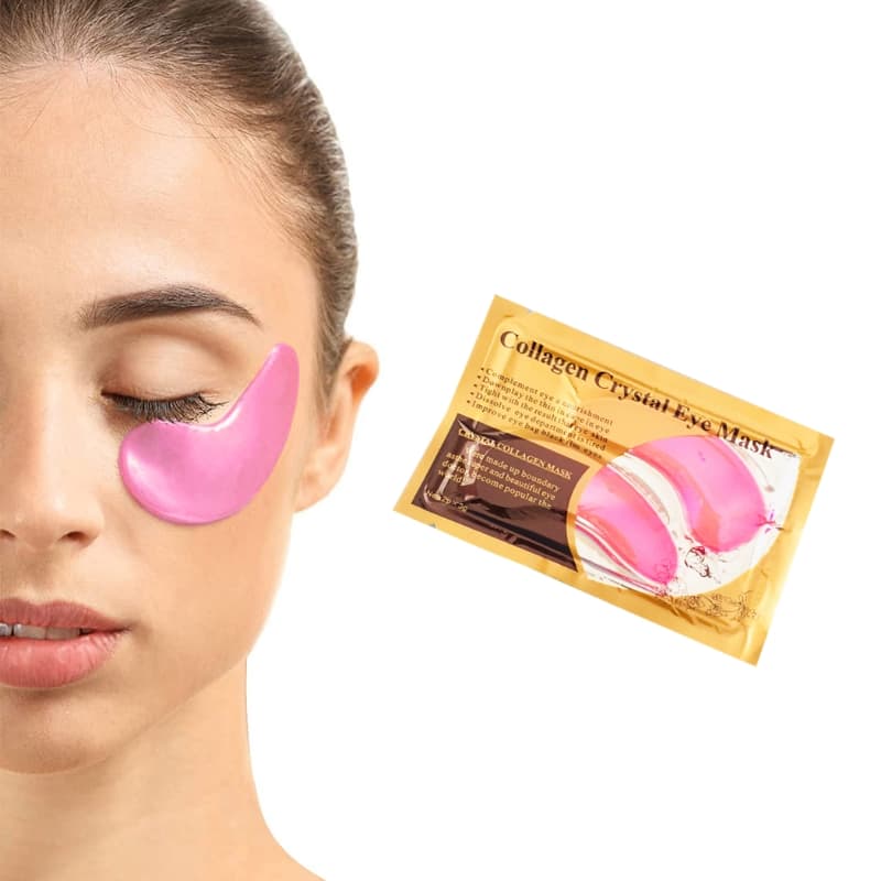 Ögonmask Crystal Collagen 24K Roséguld