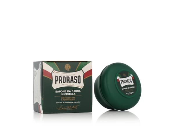 PRORASO Sapone from the Eucalyptus &amp; Menthol Parranajosaippua upokkaassa 150ml
