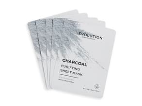 Biodegradable Black (Purifying Charcoal Sheet Mask) Set (Purifying Charcoal Sheet Mask)