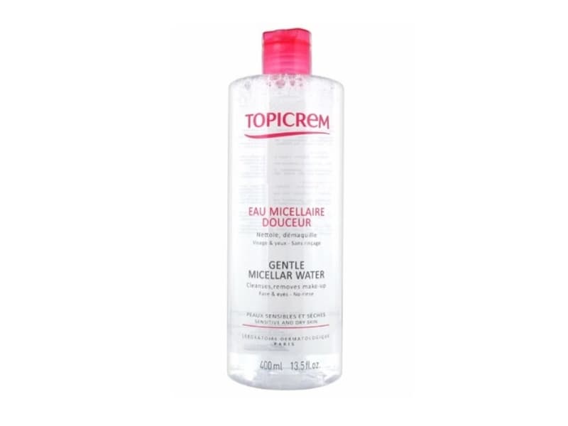 Topicrem Lotion Topicrem Face Care Hydra Lotion Gentle Micellar Water Gevoelige Huid 400 Ml