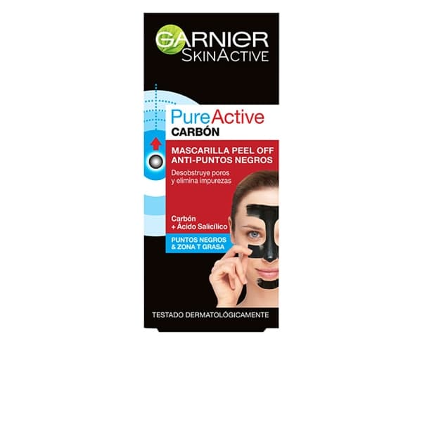 Garnier PURE ACTIVE CARBON mascarilla peel off puntos negros 50 ml
