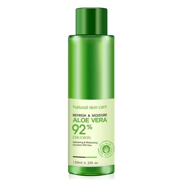 Bioaqua 92% Aloe Vera Refresh Moisturizing Toner Natural Plant Brightens Skin