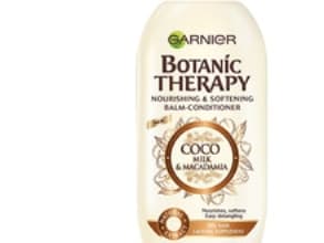 Nourishing and softening conditioner for dry and coarse hair Botanic Therapy Coco Milk Macadamia Conditioner 200 ml