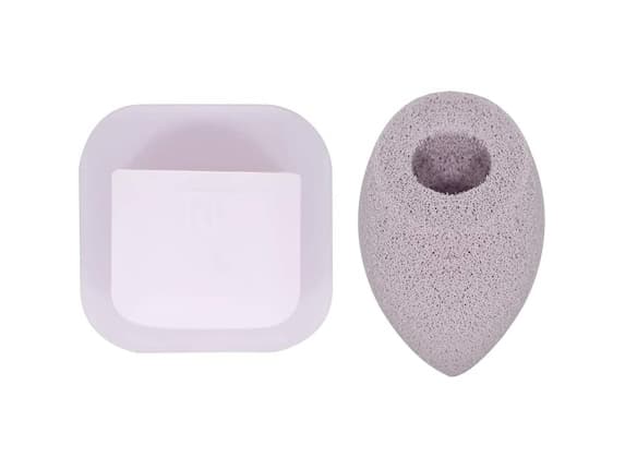 Real Techniques Cleansing Sponge & Sponge Keeper