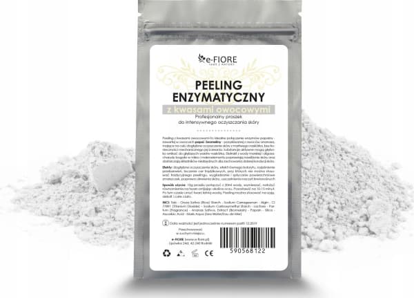 e-FIORE Enzyme peeling with fruit acids 30 g