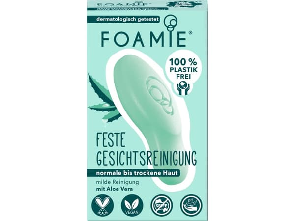 Såpe for Foamie Aloe You Vera Much Skin Normal Tørr Hud 60gr