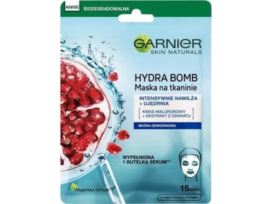 GARNIER Skin Naturals Moisture Aqua Bomb Smoothing Face Mask 32g