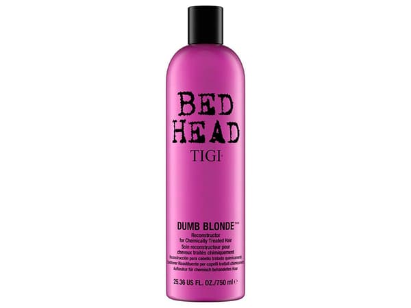 TIGI_Bed Head Dumb Blonde Reconstructor restorative conditioner for chemically damaged blonde hair 750ml