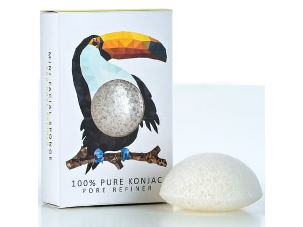 Konjac Konjac, Rainforest Toucan, Makeup Sponge For Women