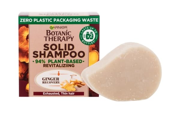 Revita licking solid shampoo for weak hair Botanic Therapy (Ginger Recovery Solid Shampoo) 60 g