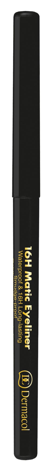 DERMACOL 16H Matic Eyeliner Waterproof Long Lasting kredka do oczu 4 Black