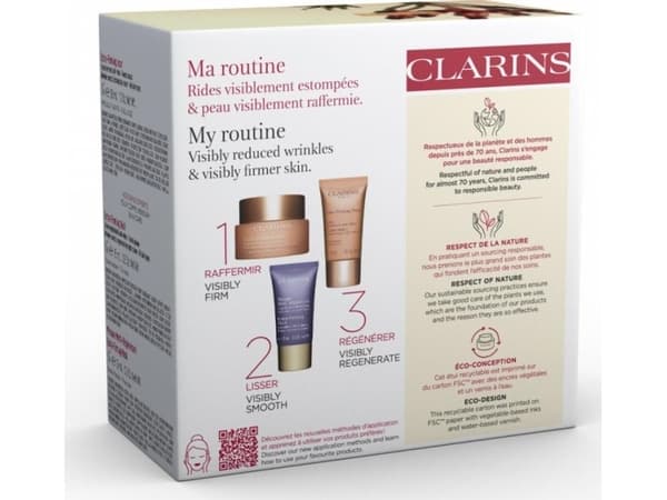 Clarins CLARINS SET (EXTRA-FIRMING DAY CREAM 50ML + EXTRA-FIRMING NIGHT CREAM 15ML + EXTRA-FIRMING MASK 15ML)
