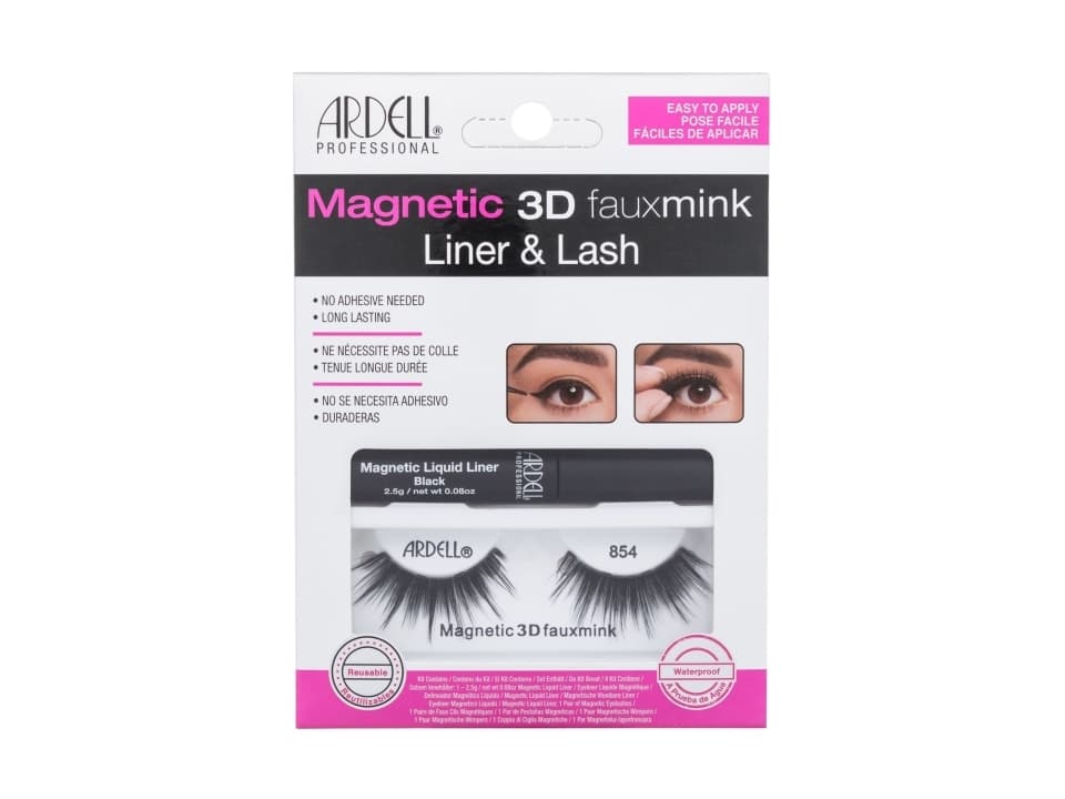 Magnetic 3D Faux Mink 854 (W, 1 pcs)