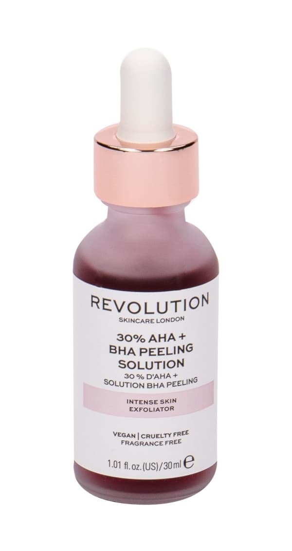 Revolution Gesichtspeeling Skincare Intense Skin Exfoliator 30 AHA BHA Peeling Solution
